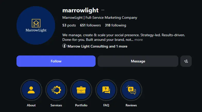 Instagram Community Growth & Engagement for a Marketing Startup